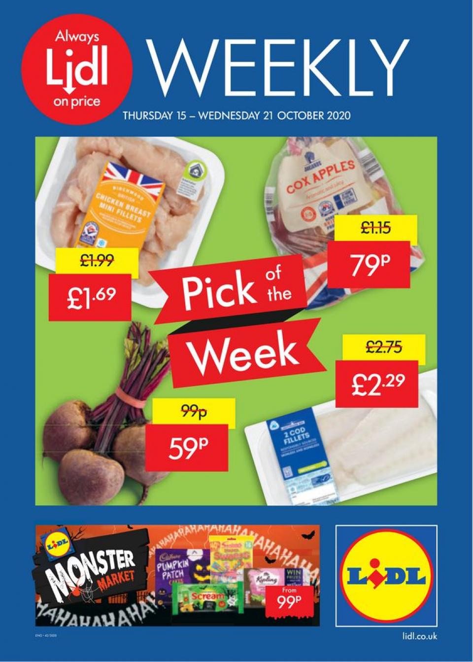 Lidl Offers 15 October 2020