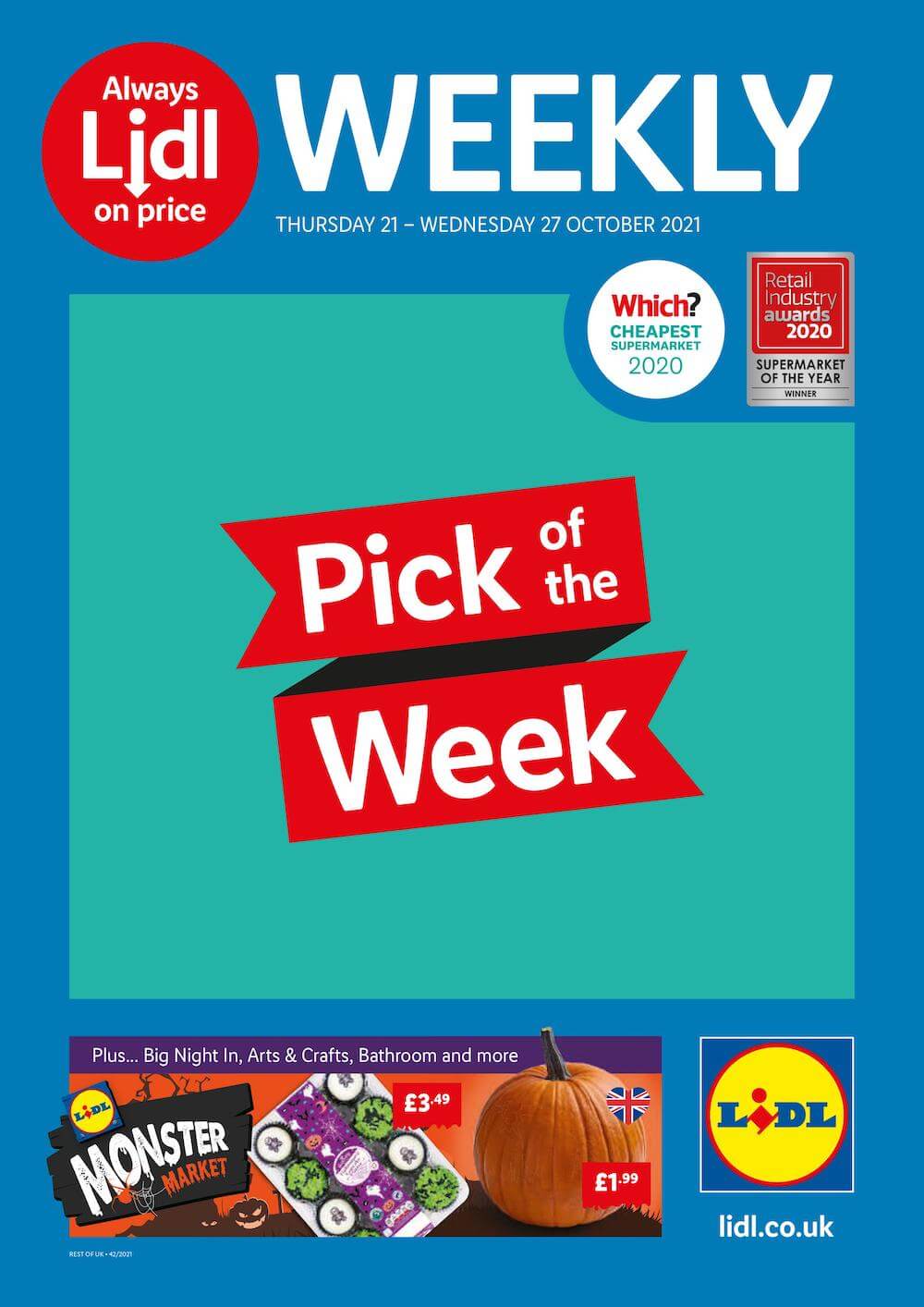 Lidl Offers 21 – 27 October 2021