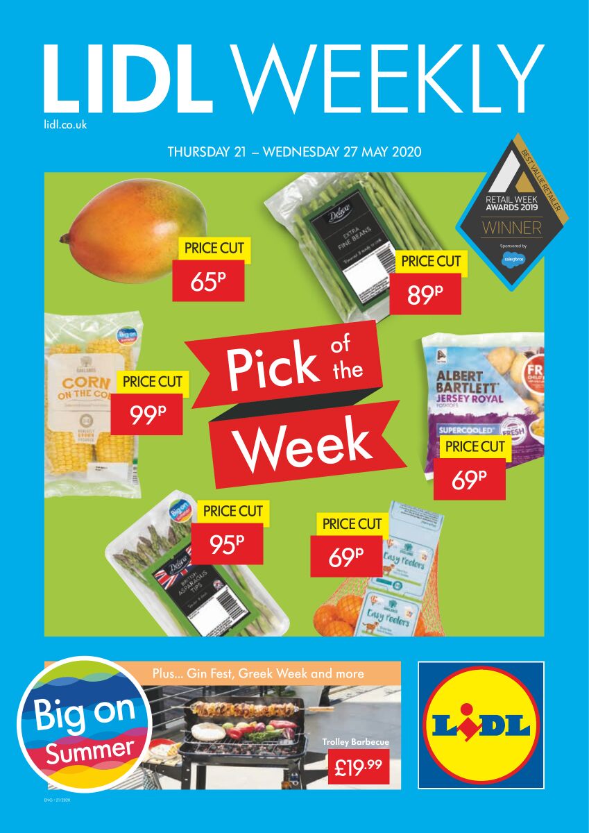 Lidl Offers 21 May 2020