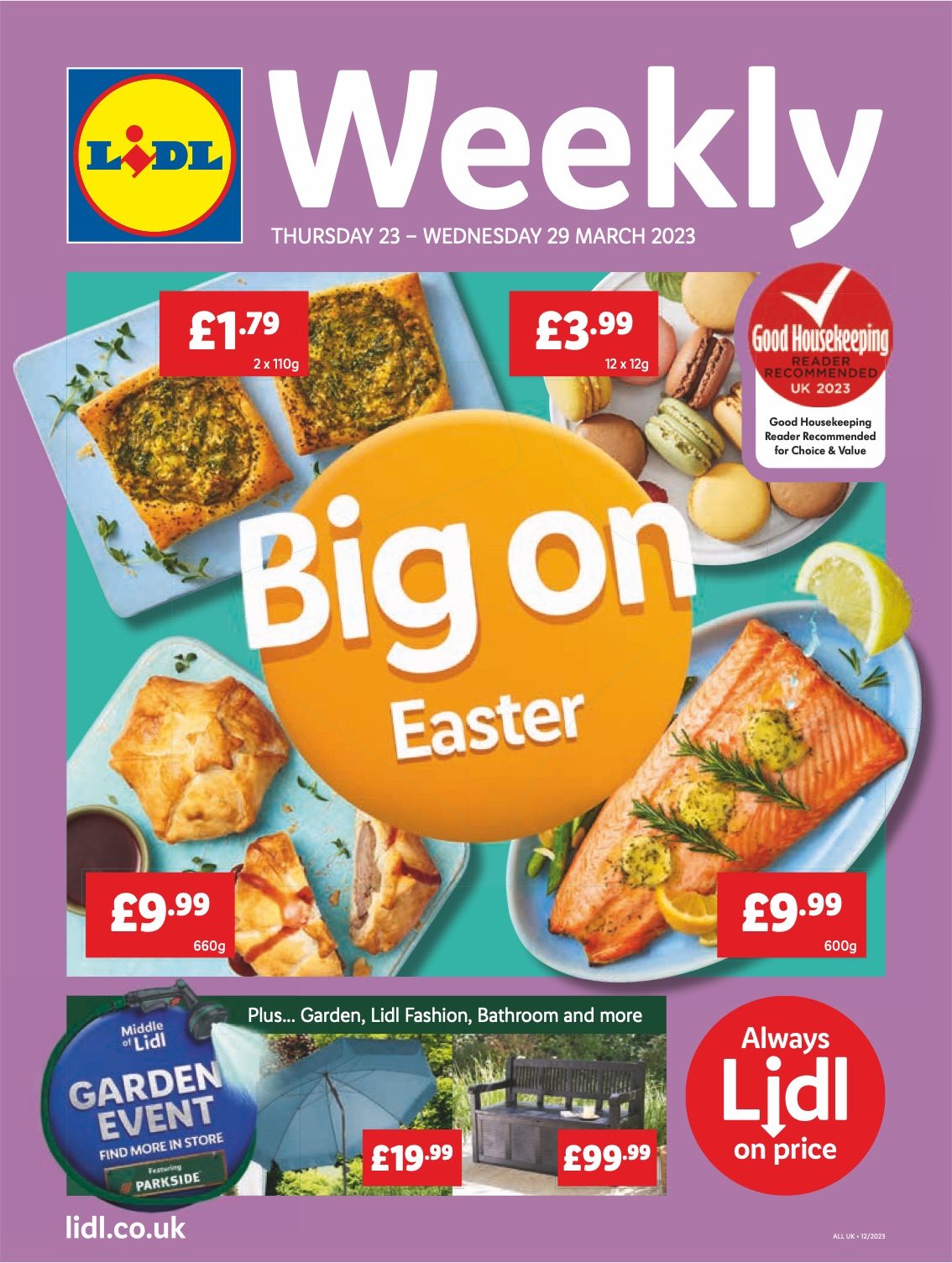 Lidl Offers 23 – 29 March 2023