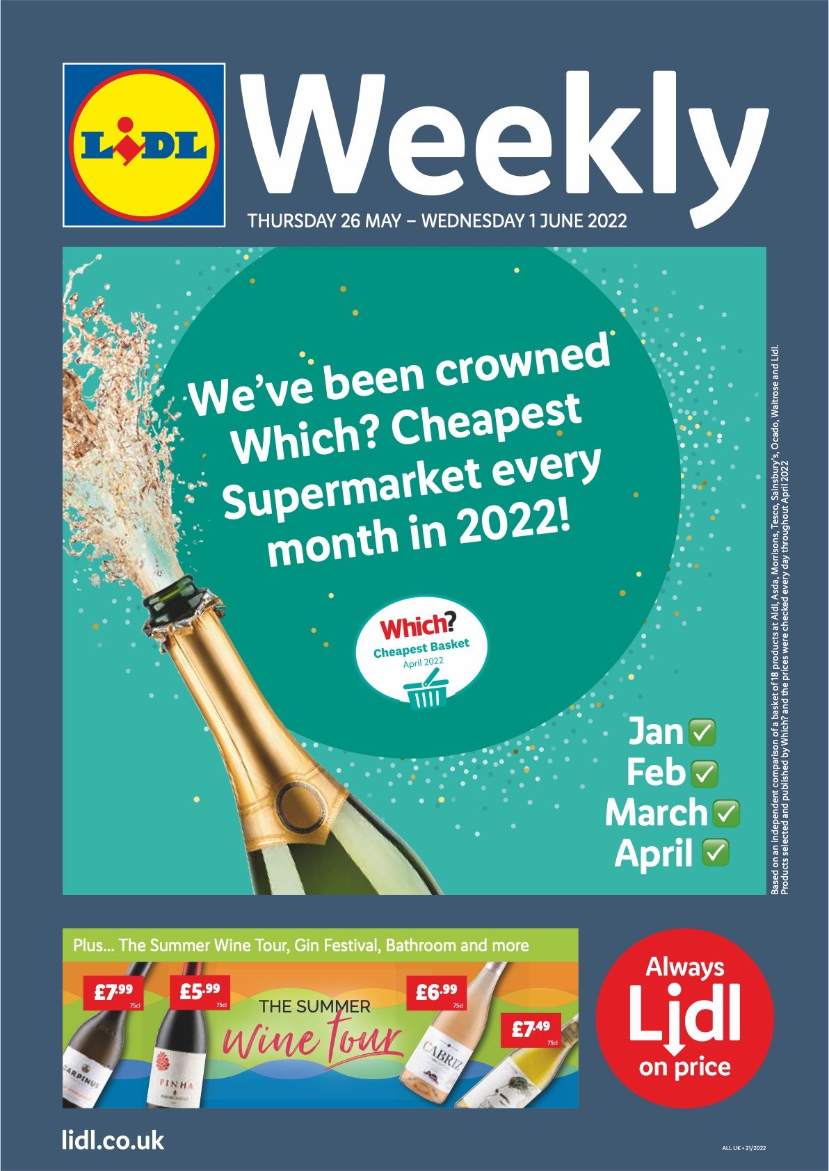 Lidl Offers 26 May – 1 June 2022