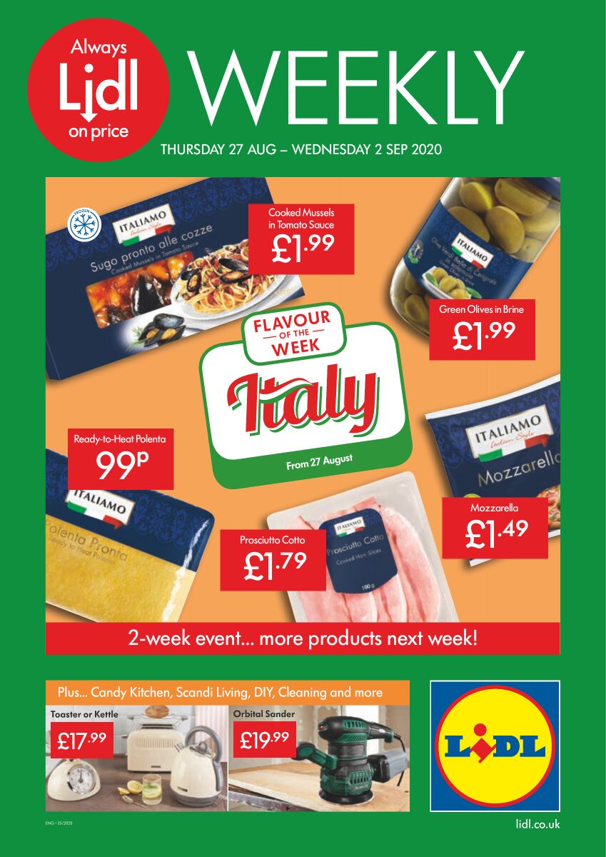 lidl offers 27 august 2020