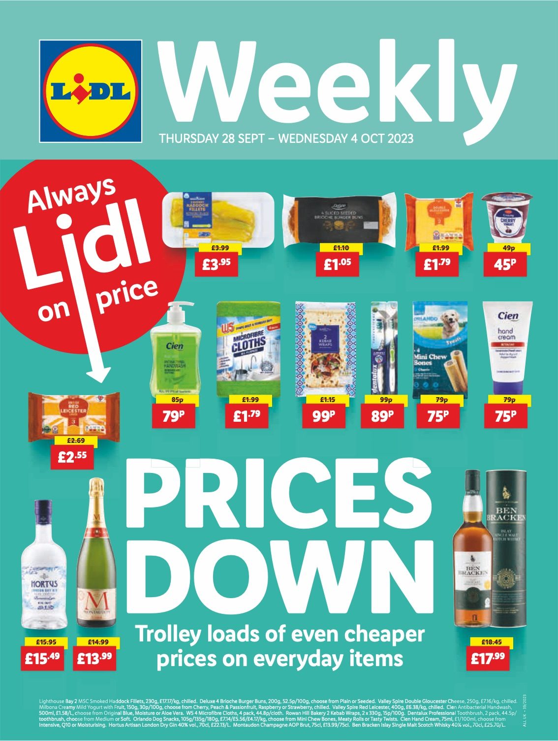 Lidl Offers 28 Sep – 4 Oct 2023