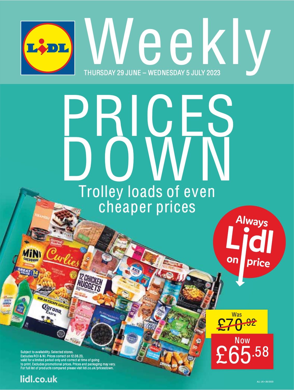 Lidl Offers 29 June – 5 July 2023