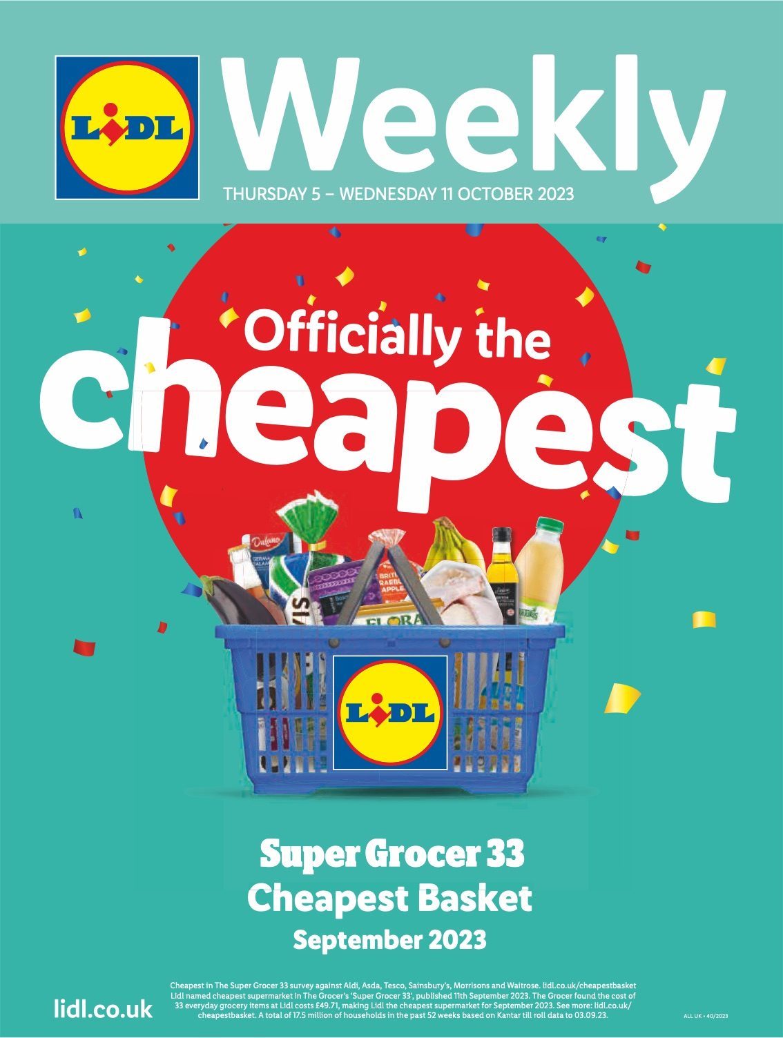 Lidl Offers 5 – 11 October 2023