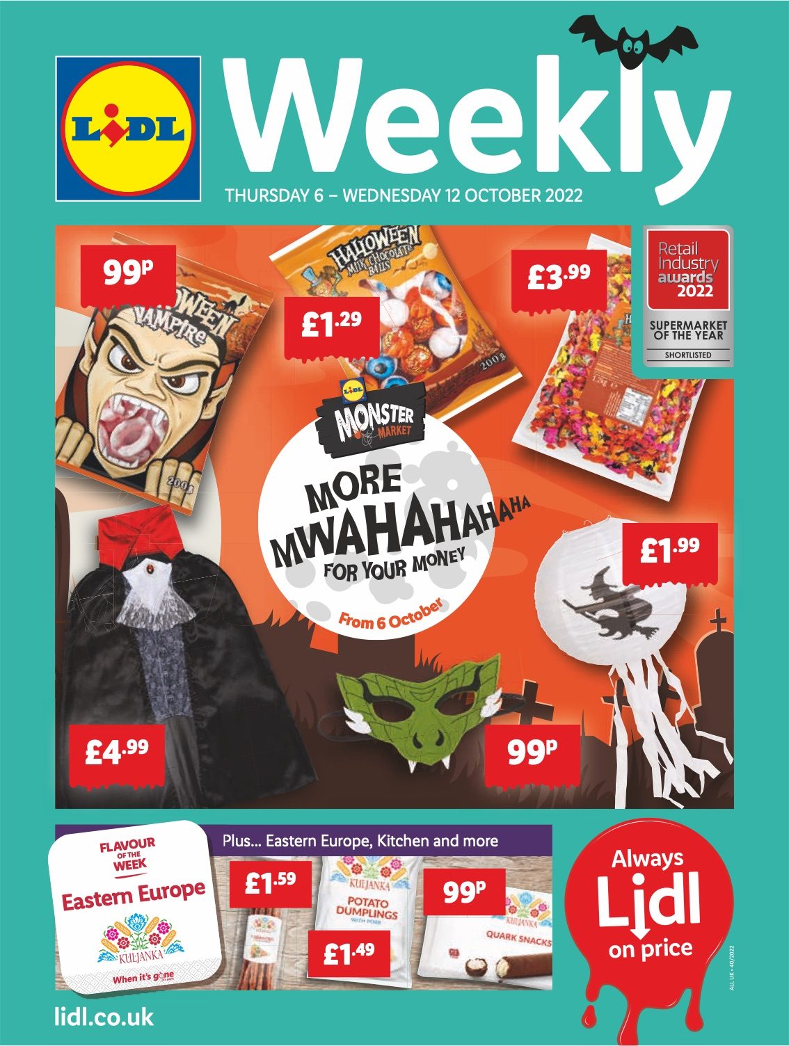 Lidl Offers 6 – 12 October 2022