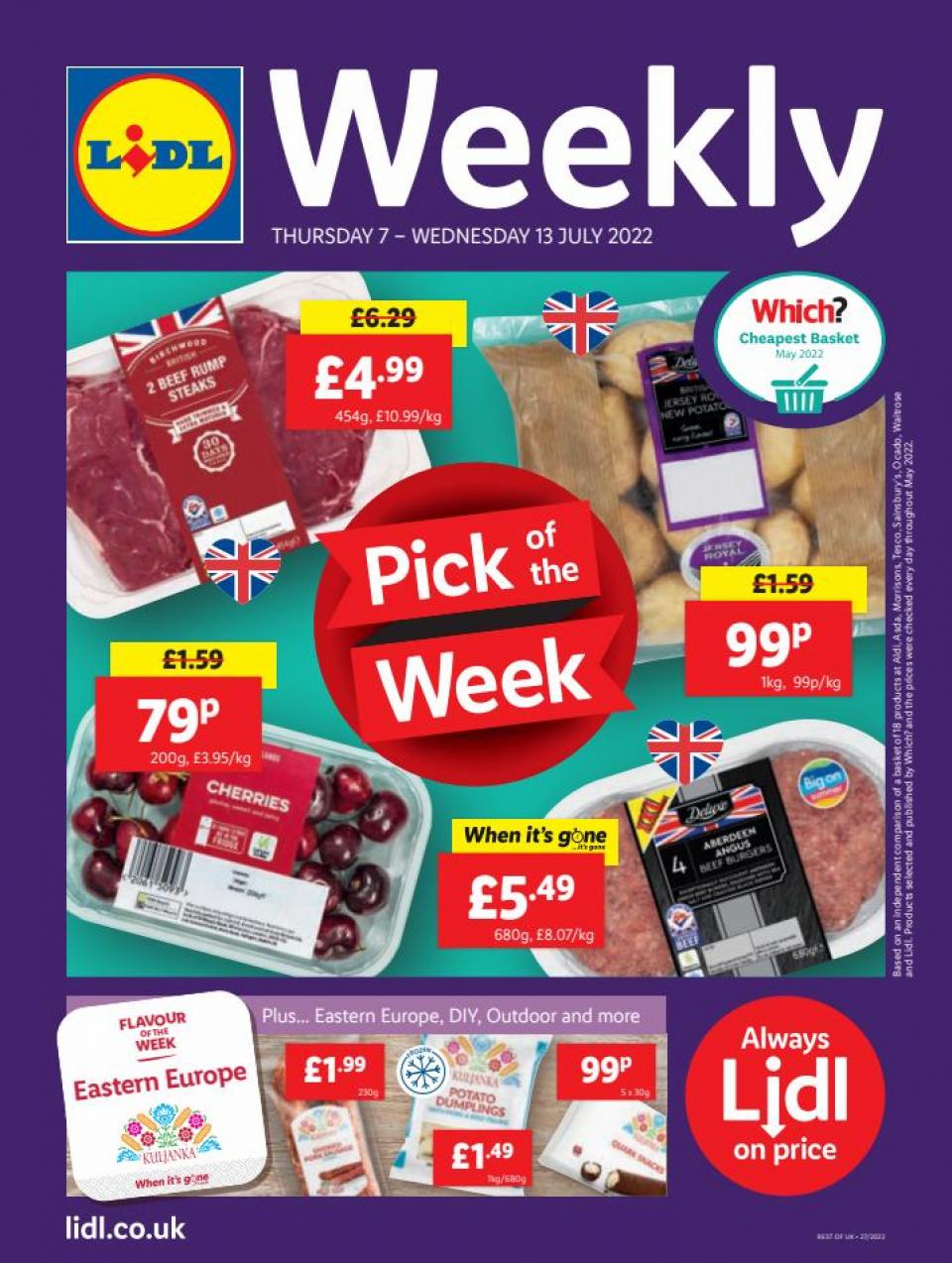 Lidl Offers 7 – 13 July 2022