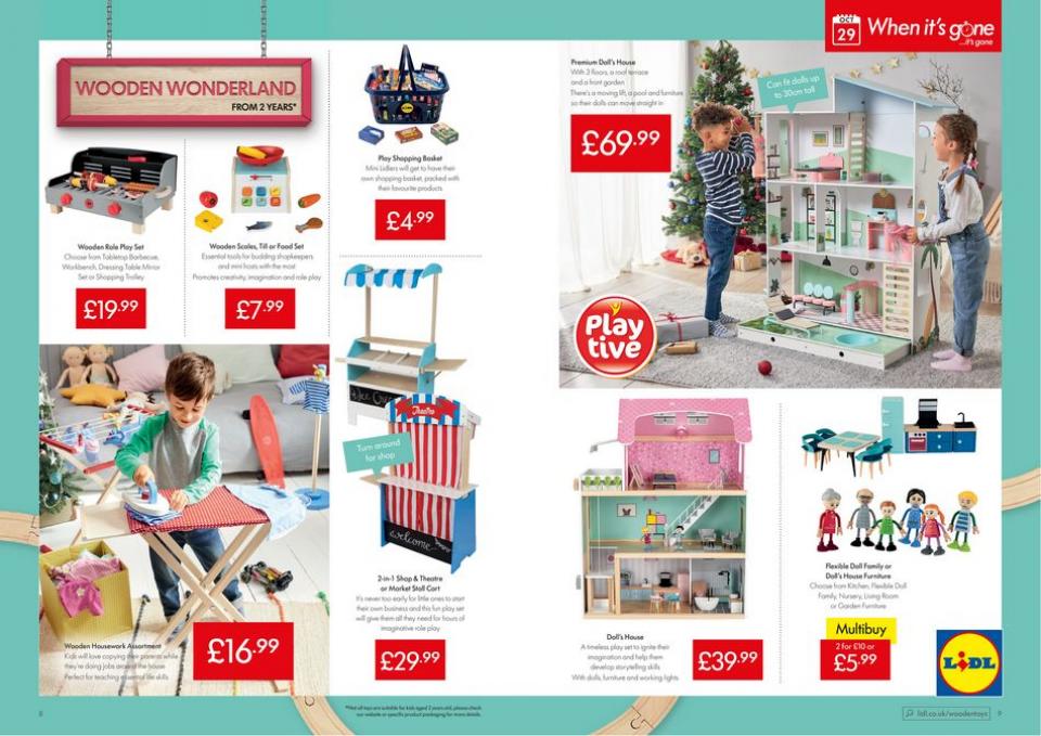 Lidl Offers Lidl Offers Wooden Toys Lidl Leaflet Lidl Special Buys