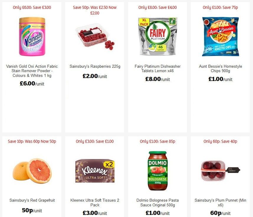 Sainsburys Offers Sainsburys Shopping Sainsburys Sale 2020