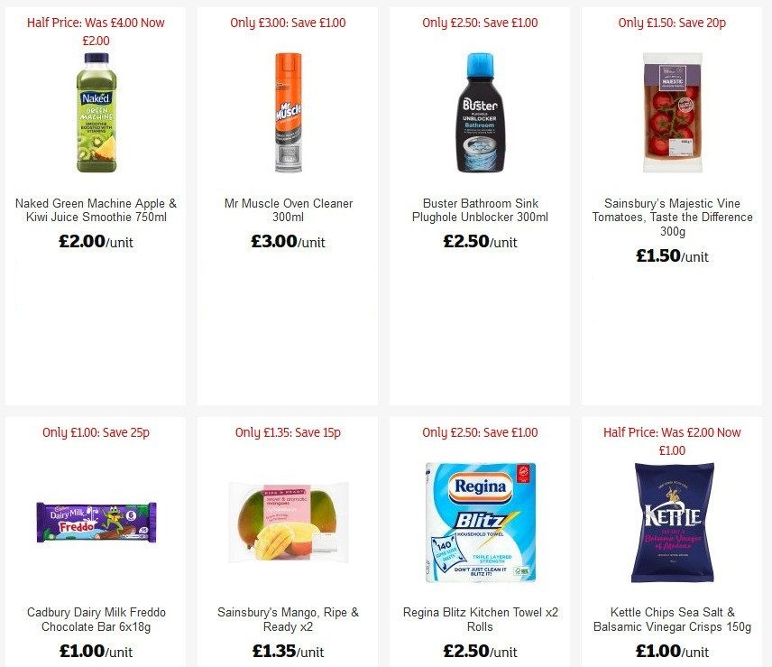 Sainsburys Offers Sainsburys Shopping Sainsburys Sale 2020