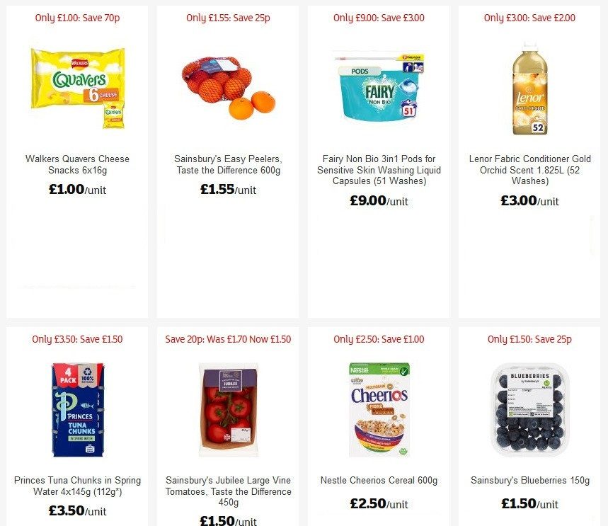 Sainsburys Offers | Sainsburys Shopping | Sainsburys Sale | 2020