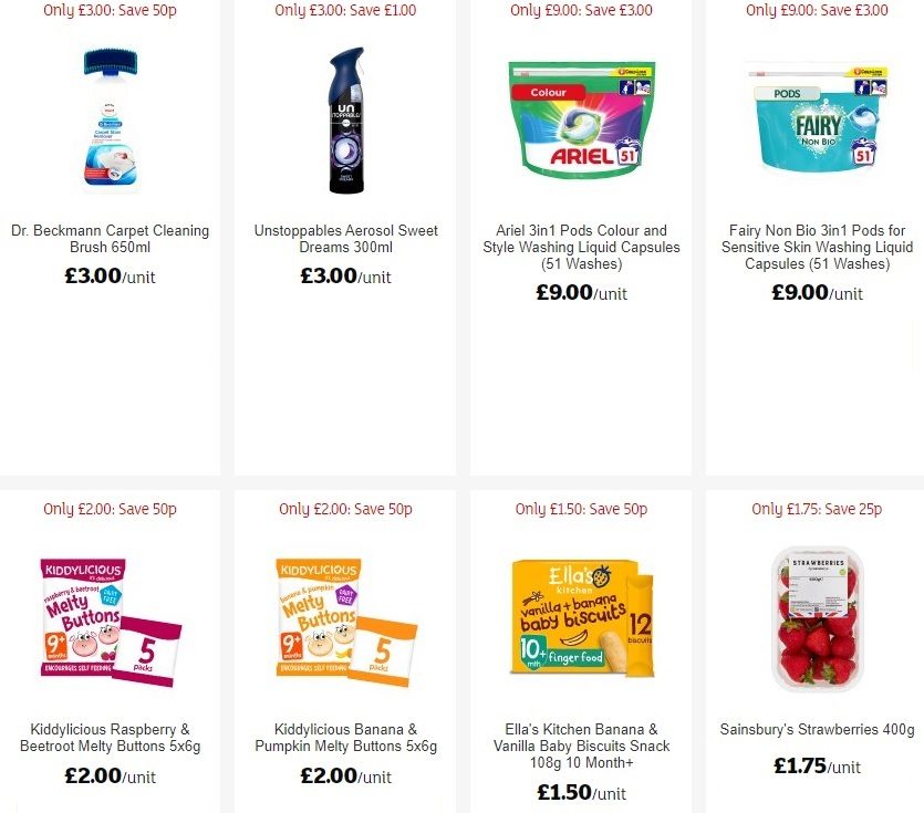 Sainsburys Offers 17 August Sainsburys Shopping Sainsburys Sale