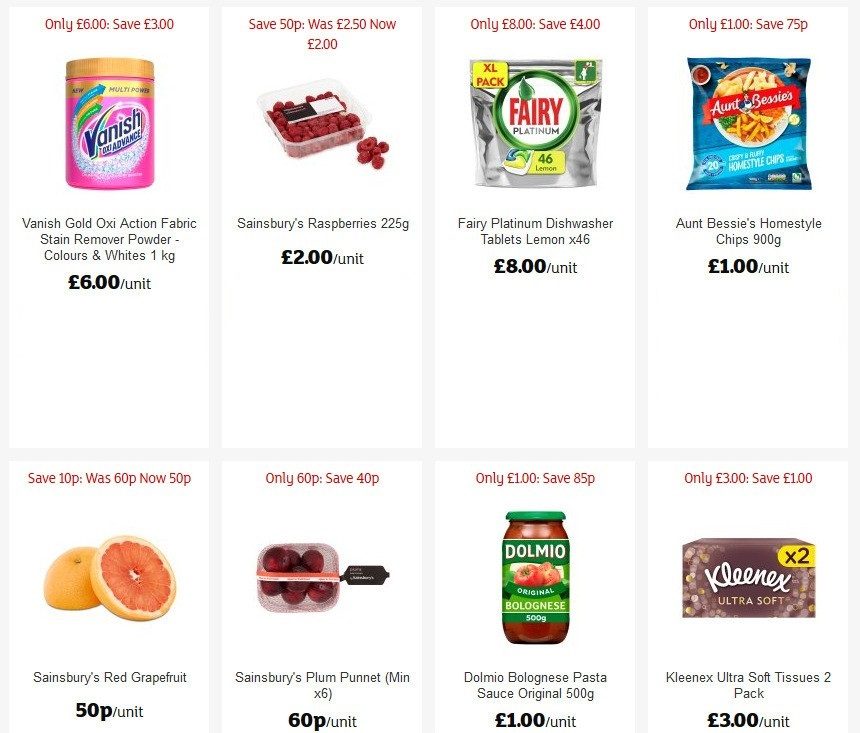 Sainsburys Offers Sainsburys Shopping Sainsburys Sale 2020