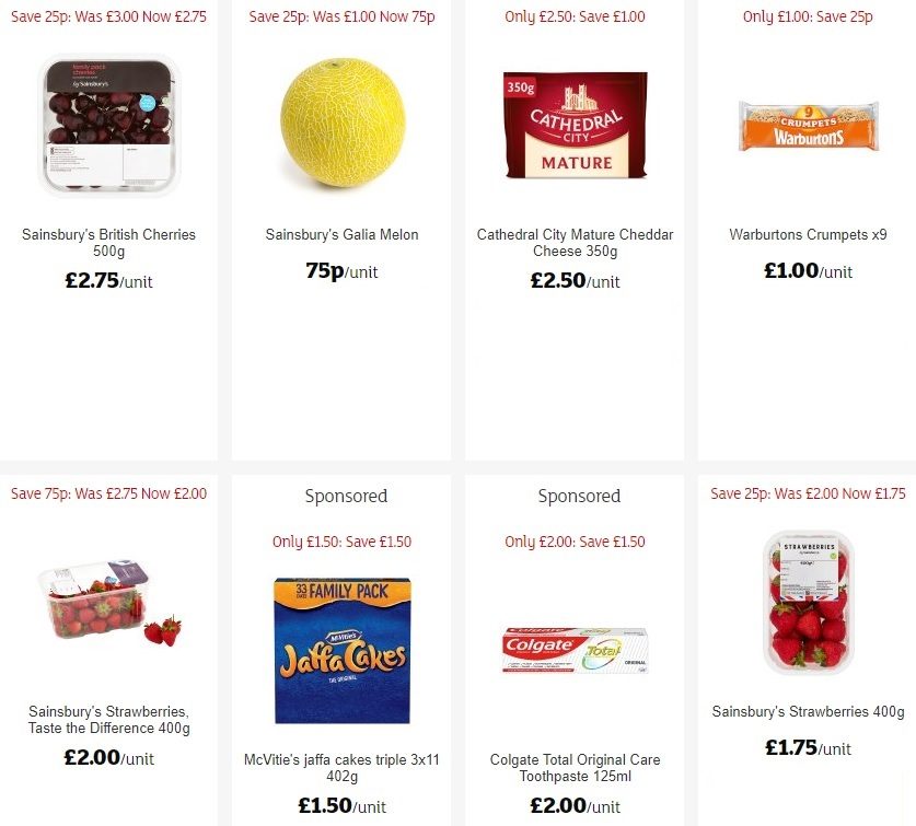 Sainsburys Offers Sainsburys Shopping Sainsburys Sale 2020