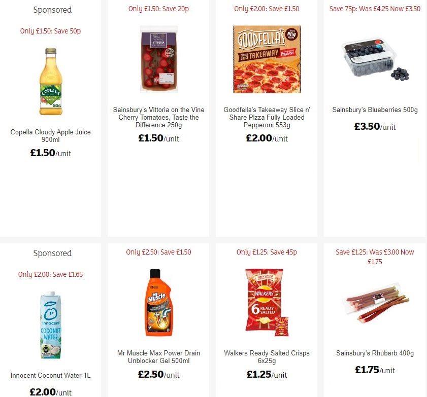 Sainsburys Offers | Sainsburys Shopping | Sainsburys Sale | 2020