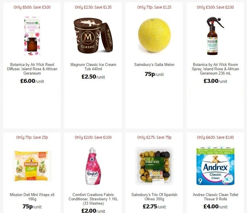 Sainsburys Offers Sainsburys Shopping Sainsburys Sale 2020