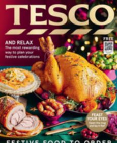 tesco offers festive food to order 2023