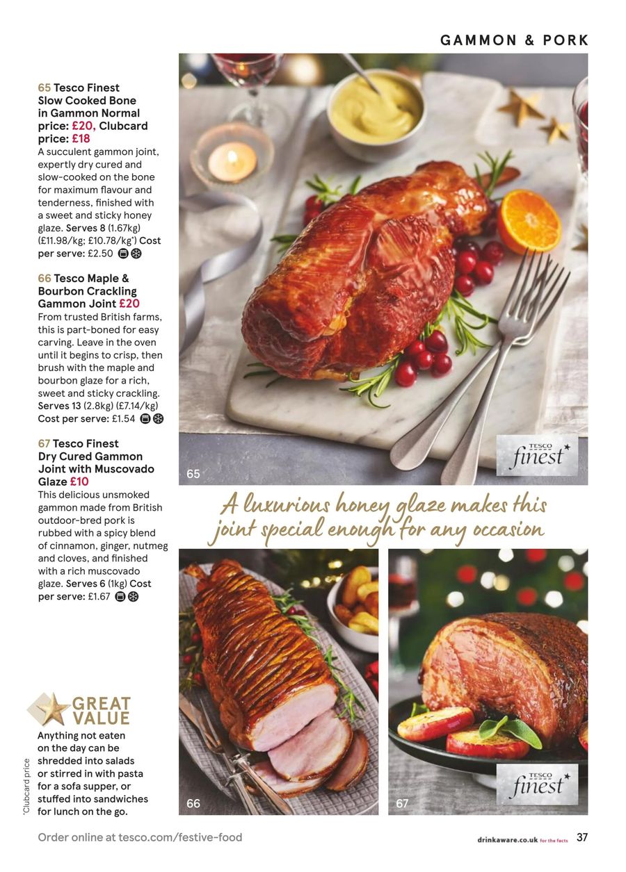 Tesco Offers Festive Food to Order 2023 | Tesco Catalogue | UK