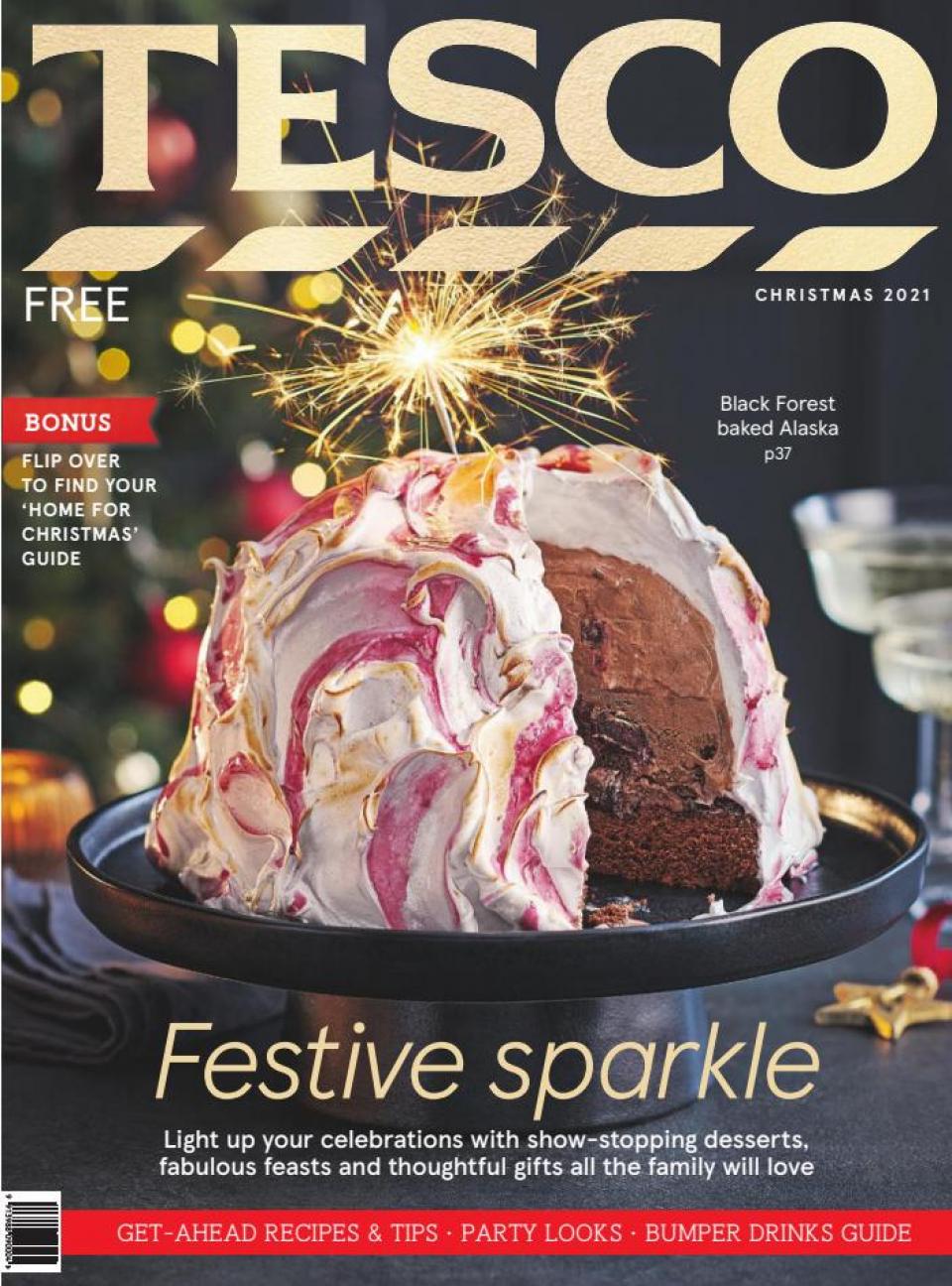 Tesco Offers Festive Sparkle 26 Nov – 24 Dec 2021